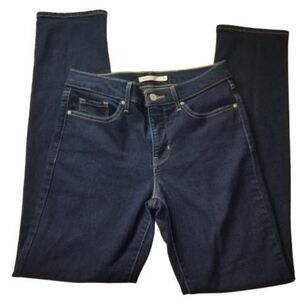 Levi's Blue 314 Shaping Straight Jeans Size 29